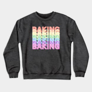 Baking Rainbow Crewneck Sweatshirt